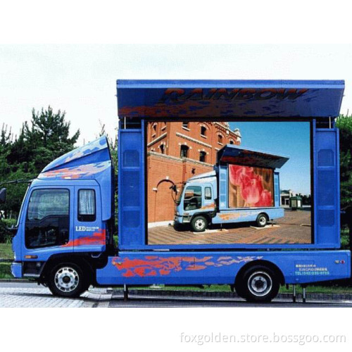P10 Outdoor Waterproof Mobile Truck Moving LED Display LED Screen